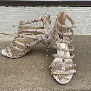 Snake Skin heels